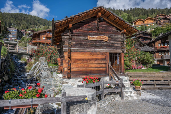 Wassermühle in Grimentz