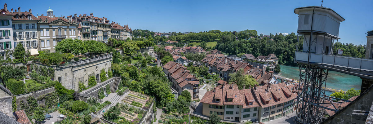 Blick von der Münsterterrasse