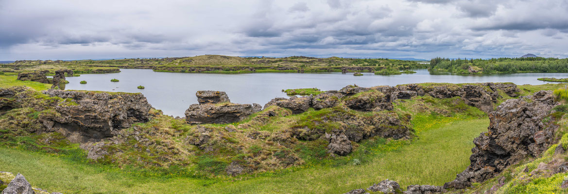 Mývatn, der Mückensee