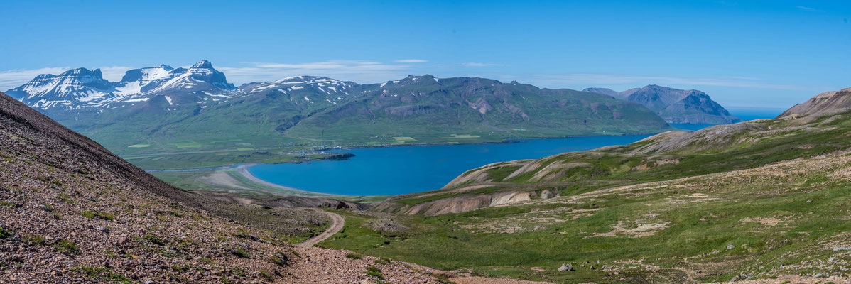 Wanderung zur Bucht Brunavik,