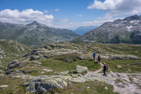 Wanderung zu den Bergseen im Gotthard Gebiet