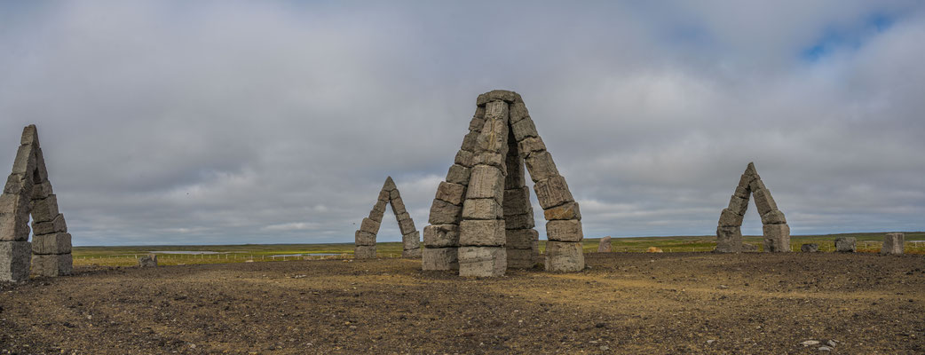 Arctic Henge Monument, bei Raufarhöfn