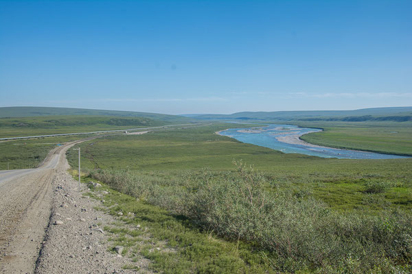 Tundra am Sag River