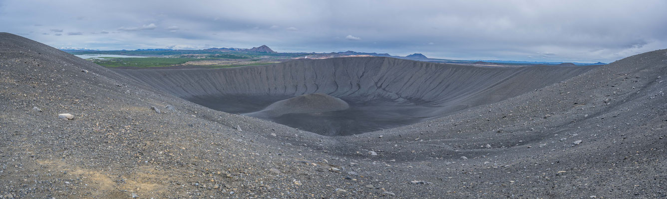 Wanderung auf den Vulkan Hverfjall