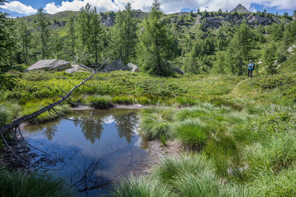 Wanderung um den Pizzo d'Uomo vom Lukmanierpass