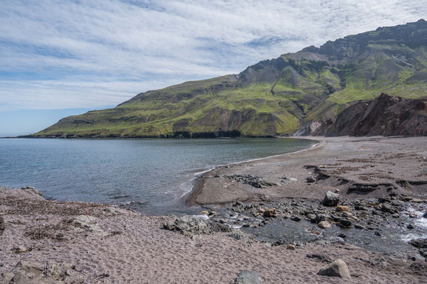 Wanderung zur Bucht Brunavik,