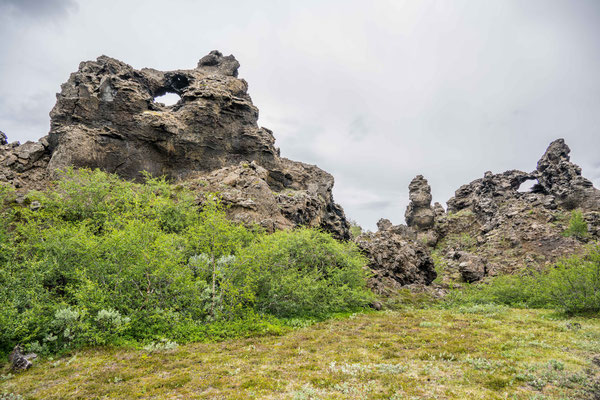 Lavafeld Dimmuborgir