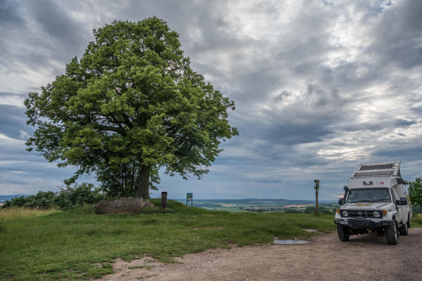 Wild Camp oberhalb Schweina