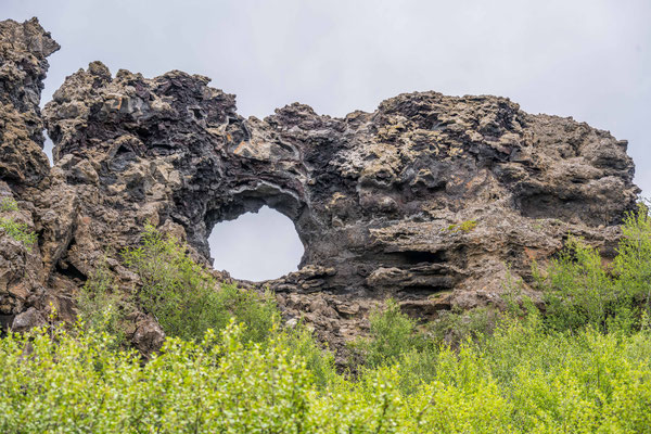Lavafeld Dimmuborgir