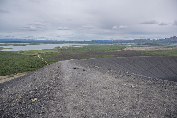 Wanderung auf den Vulkan Hverfjall