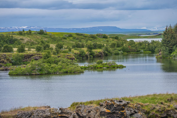 Mývatn, der Mückensee
