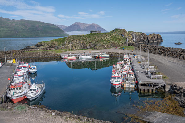 Hafen von Borgarfjarðar