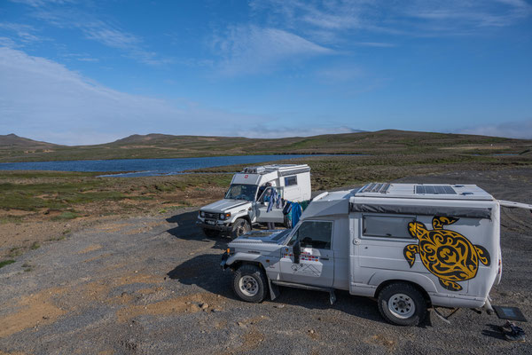 Wild Camp am See