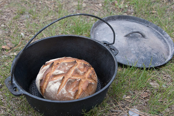 Das Brot hingegen war fast perfekt