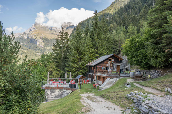 Brac am Anfang der Bisse de Saviese