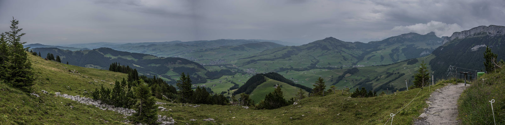 Aussicht von der Ebenalp