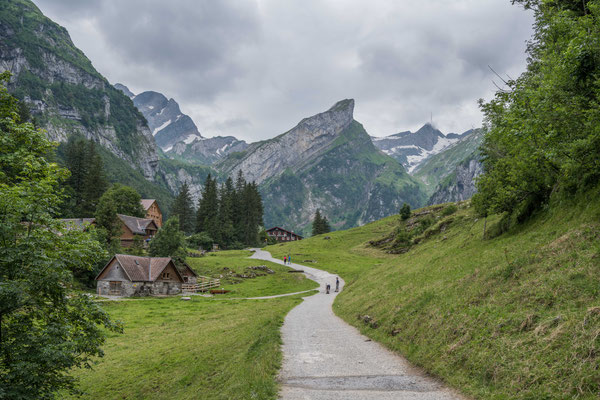 Wanderung zum Seealp See und Aescher