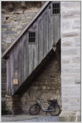 Aufgang zum Turm / Rothenburg o. d. Tauber - © Helga Jaramillo Arenas - Fotografie und Poesie / Januar 2017