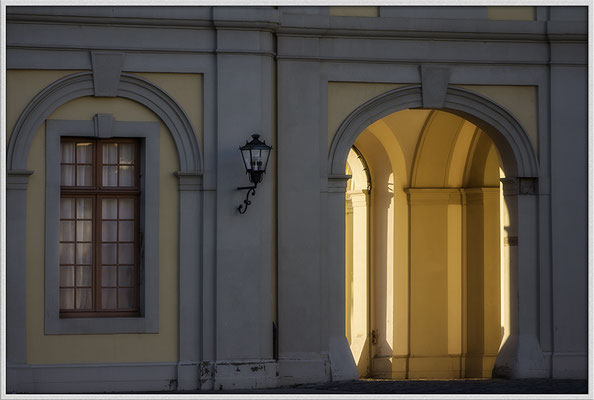 Abends am Schloß / Ludwigsburg - © Helga Jaramillo Arenas - Fotografie und Poesie / November 2016