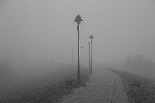 Im Nebel - © Helga Jaramillo Arenas - Fotografie und Poesie / November 2018