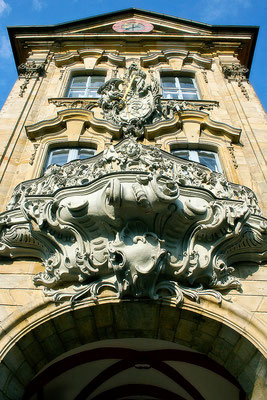 Barocke Verkleidung / Altes Rathaus Bamberg - © Helga Jaramillo Arenas - Fotografie und Poesie / Juni 2015