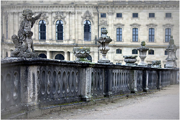 Der Spaziergang / Residenz Würzburg - © Helga Jaramillo Arenas - Fotografie und Poesie / Januar 2014