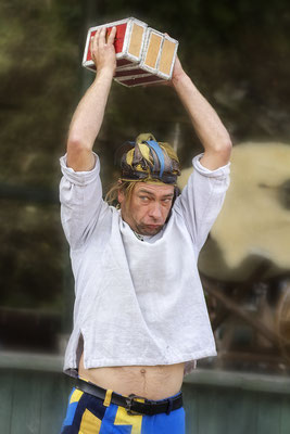 Der Gaukler/Mittelalterfest auf der Ronneburg 2017 - © Helga Jaramillo Arenas - Fotografie und Poesie / Oktober 2017