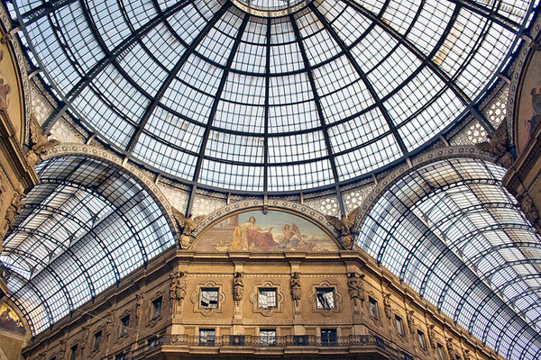 Galleria Vittorio Emanuele (2) - © Helga Jaramillo Arenas - Fotografie und Poesie / Oktober 2013