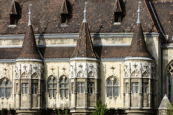 Burg Vajdahunyad in Budapest - © Helga Jaramillo Arenas - Fotografie und Poesie / Februar 2018