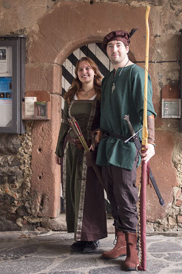 Portrait/Mittelalterfest auf der Ronneburg 2017 - © Helga Jaramillo Arenas - Fotografie und Poesie / Oktober 2017