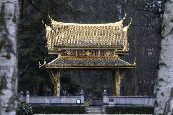 Thai-Tempel / Bad Homburg - © Helga Jaramillo Arenas - Fotografie und Poesie / Februar 2018