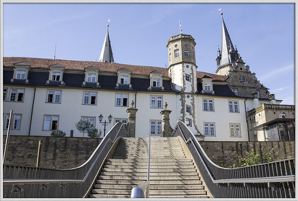 Der Weg zum Schloß / Öhringen - © Helga Jaramillo Arenas - Fotografie und Poesie / Juli 2017