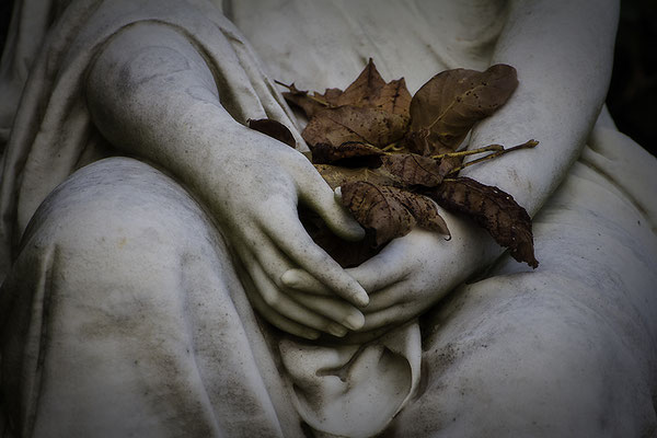 Sie trägt den Herbst in den Händen (1) - © Helga Jaramillo Arenas - Fotografie und Poesie / Dezember 2016