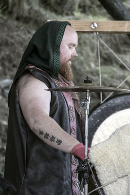 Die Spielleute Tarranis/Mittelalterfest auf der Ronneburg 2017 - © Helga Jaramillo Arenas - Fotografie und Poesie / Oktober 2017
