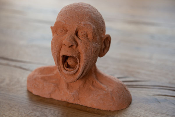 was gsesch, Ton, 17 x 22 cm, 2021