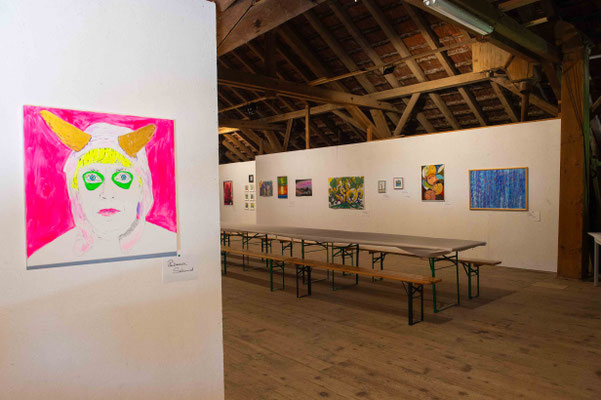Ausstellung der Kunstschaffenden im OG