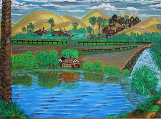 Ohne Titel, Acryl, 58 x 75 cm, 2020