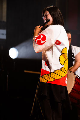 篠笛と和太鼓の共演