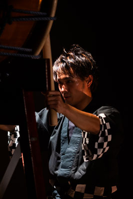 和太鼓奏者田村幸崇大太鼓演奏