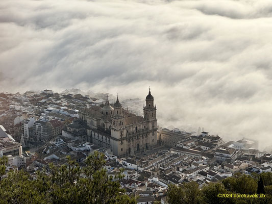 VIEW OF THE RENAISSANCE CATHEDRAL AFTER THE FOG LIFTED
