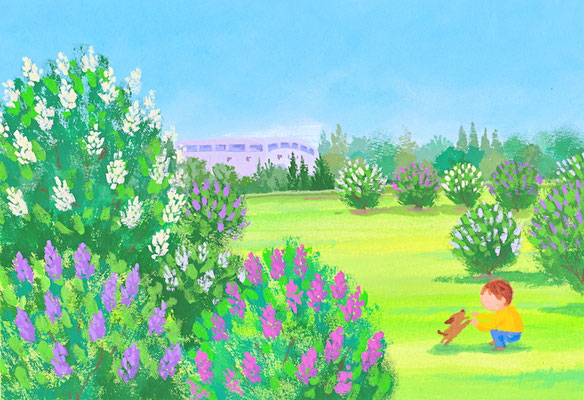 リラの花の咲く頃　１５,０００円（税別）