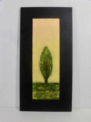記憶の風景１１　１５,０００円（税別）バック400mm×200mm・イラスト300mm×100mm