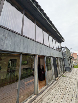 一宮町の大型高級別荘（Luxury Villa）の外観