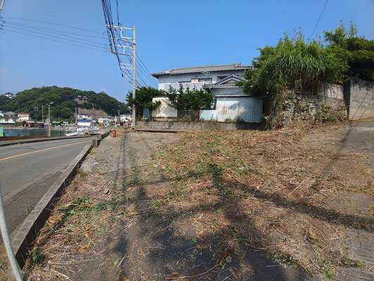 海・富士山一望　売地　三浦市