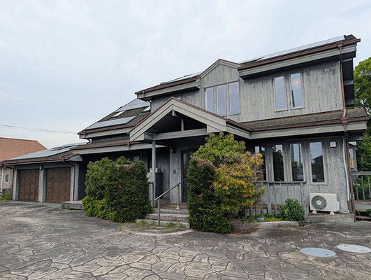 一宮町の大型高級別荘（Luxury Villa）の外観