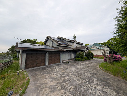 一宮町の大型高級別荘（Luxury Villa）の外観