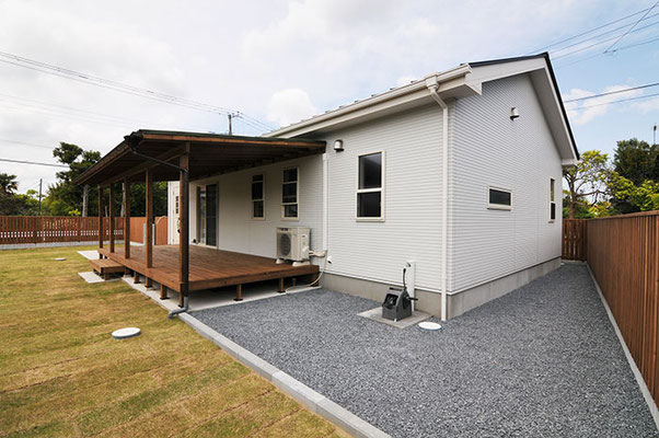 千葉県一宮町リクシルスーパーウォール新築平屋建売