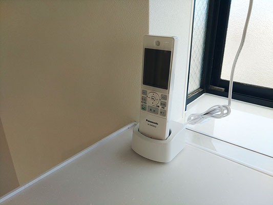 ドアホン子機付き