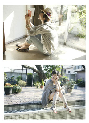 『SPRING』2010・4　ｐｈ・Masahiro Tamura(freaks)、Stylist　Kyoko Kikuchi,Hm・NAYA　Model・Kaede(BARK ｉｎ STYLｅ)