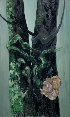 twin | ink on wood | 70 x 100 cm | 2550 €